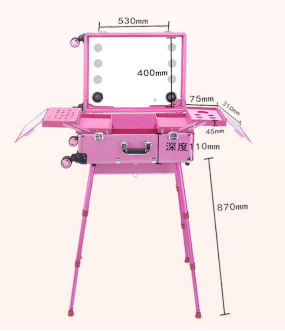 GlamTrek™: Pro Beauty Case