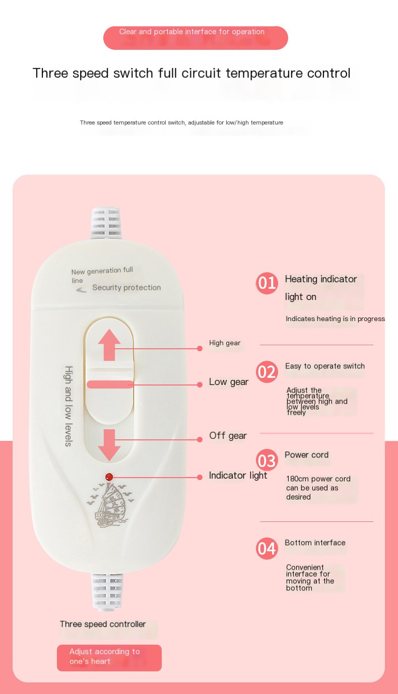 Portable Heating Cushion