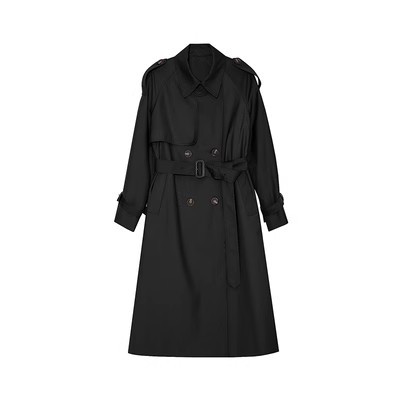 Fashionable Milk Brown Drape Coat