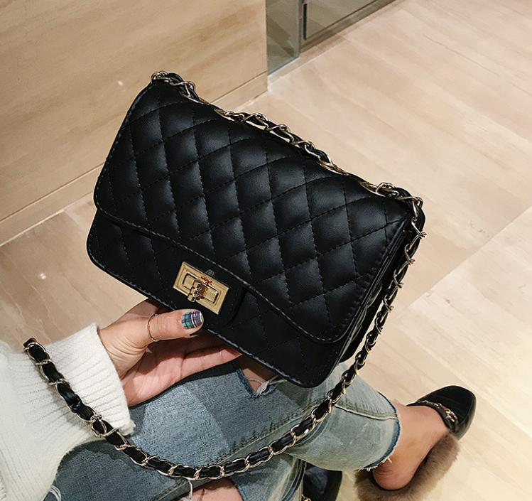 Small Square Bag White