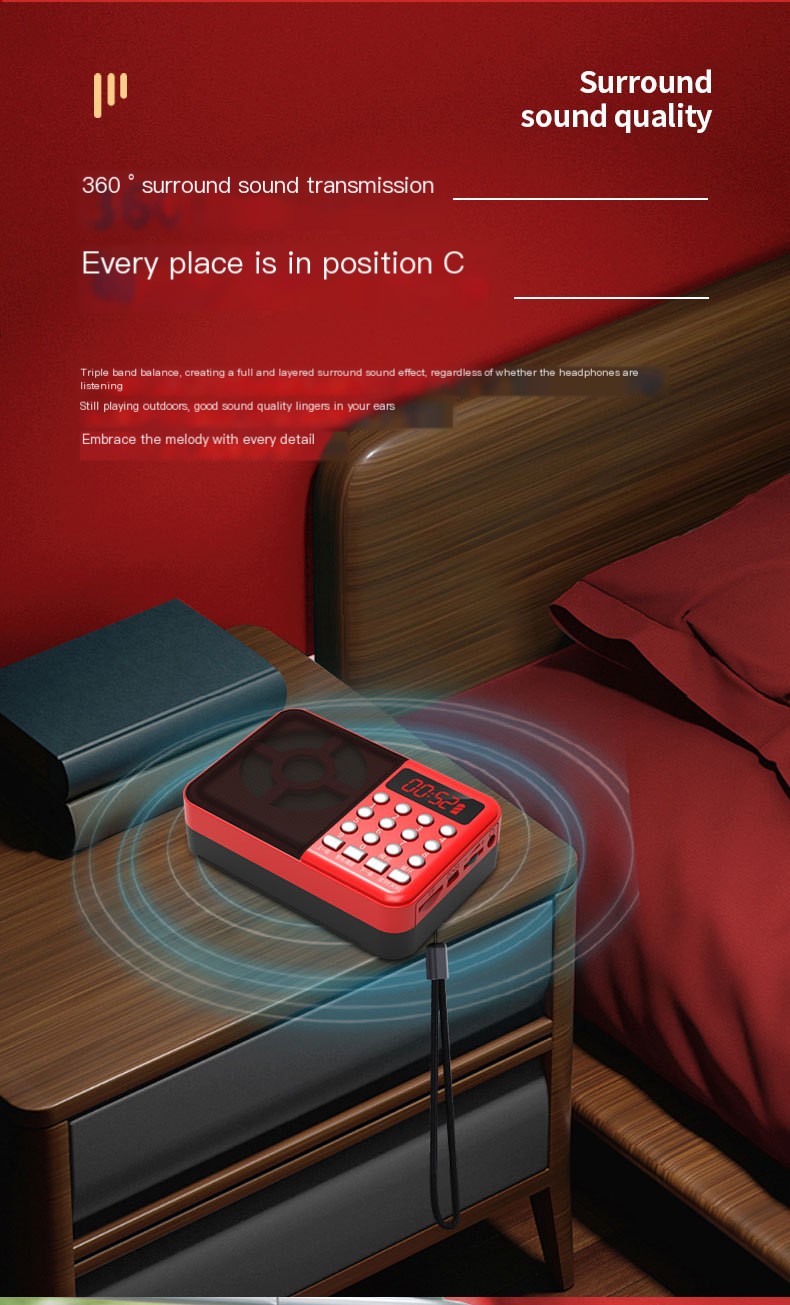 金正 C13 Mini Speaker Features