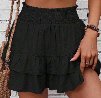 hanging casual skirt pants image