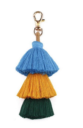 Blue Handmade Keychain