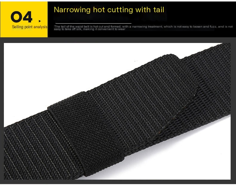 Tactical Belt Features