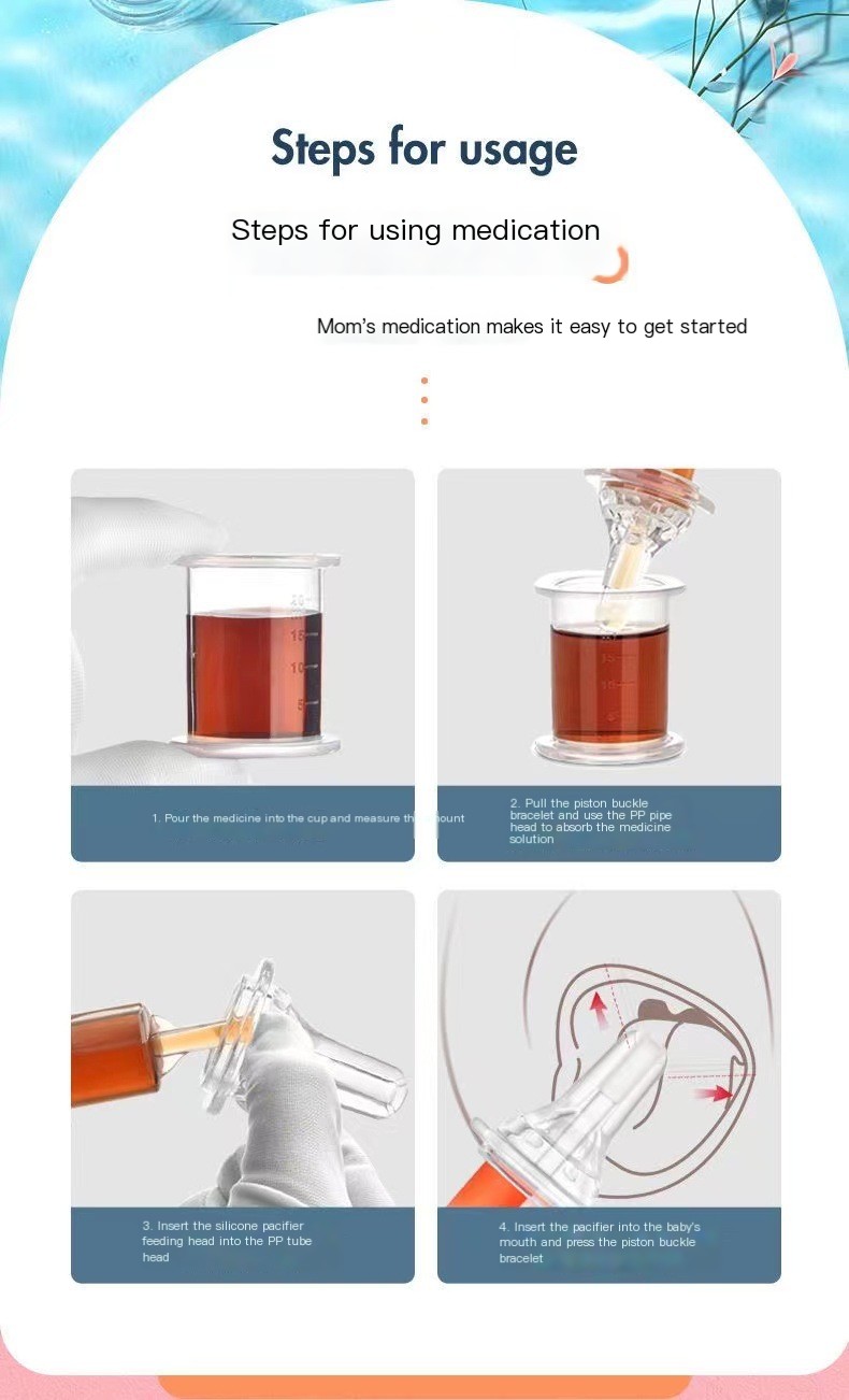Baby Syringe Medicine Feeder Image 3