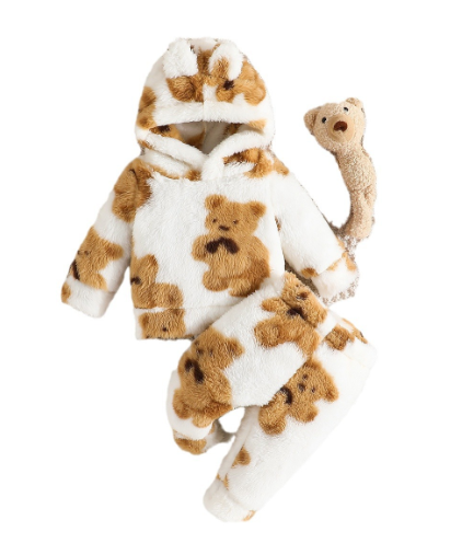 Cartoon Bear Winter Set Image 2