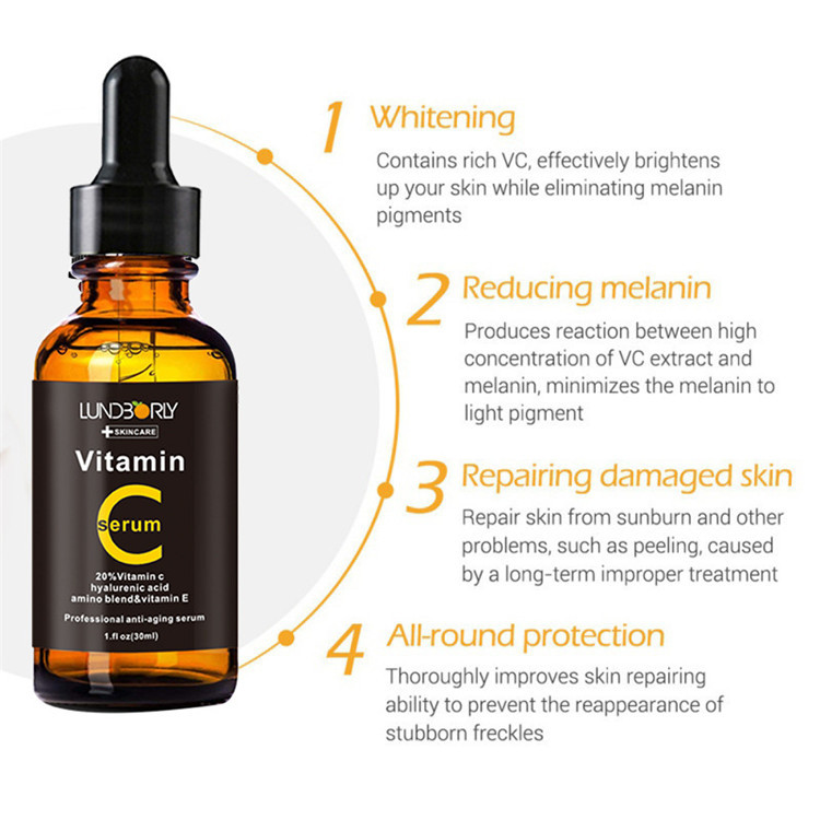 Vitamin C Serum Application