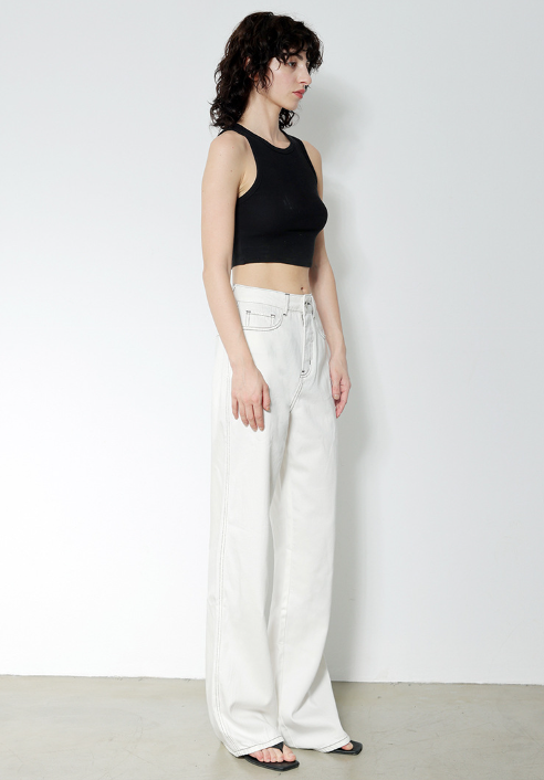 Women's High Waist Loose Fit Denim Jeans