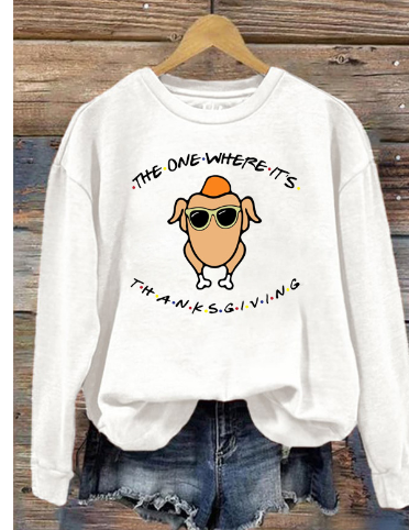 Thanksgiving Sweatshirt Image 6