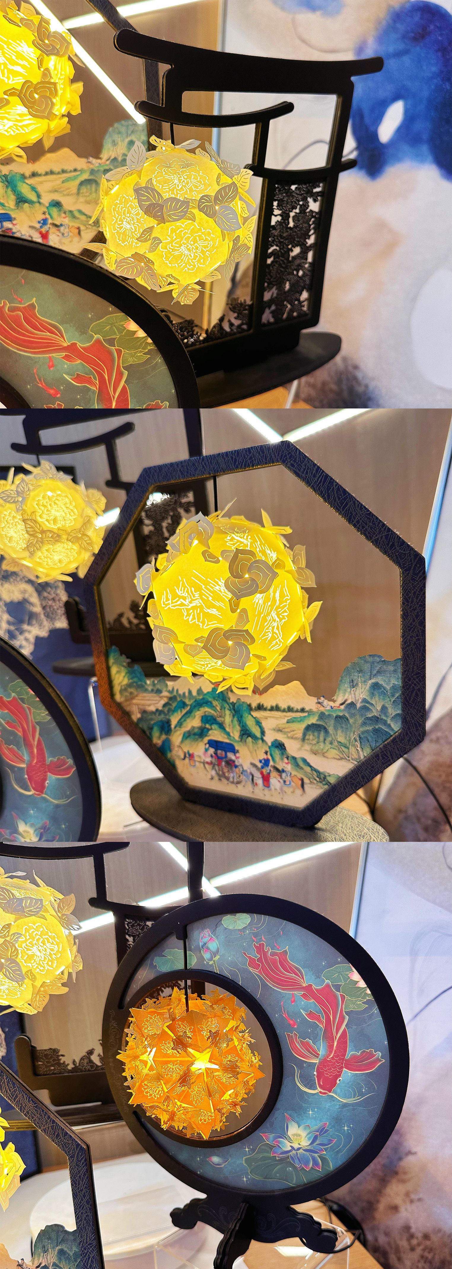 Creative Paper Cut Lantern