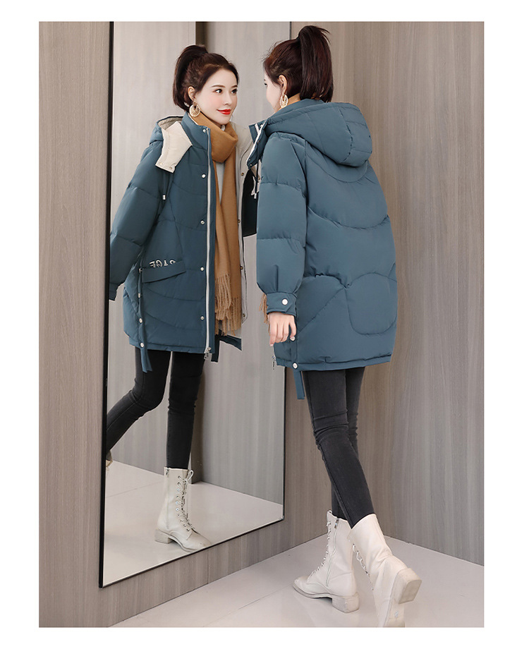 Hooded Padded Down Jacket - Details