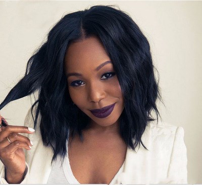 African Short Curly Wig Image 1