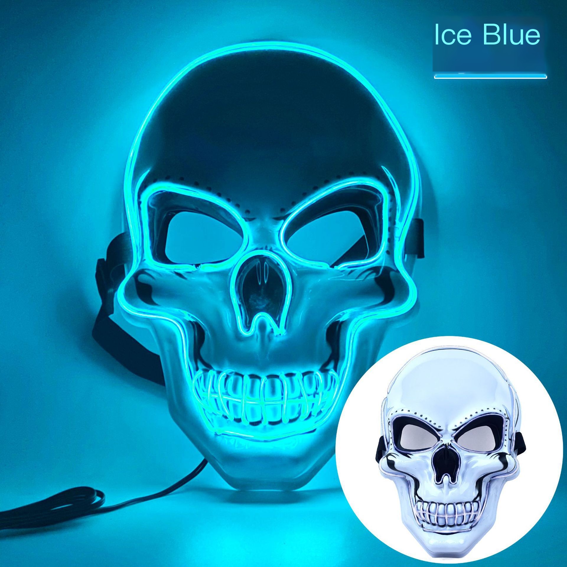 LED Skull Mask Color Variation