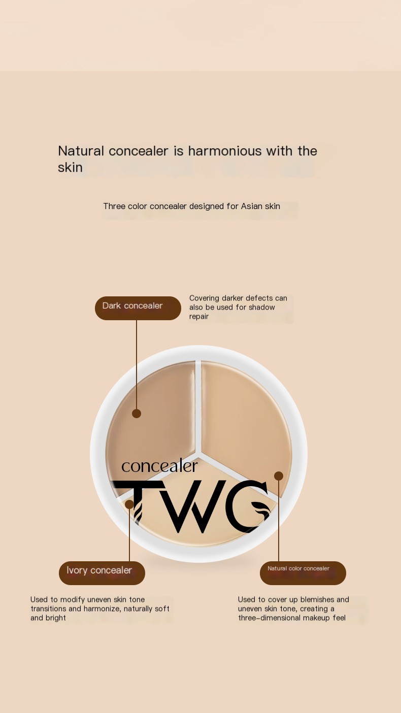 TWG Tri-Color Concealer Image 4