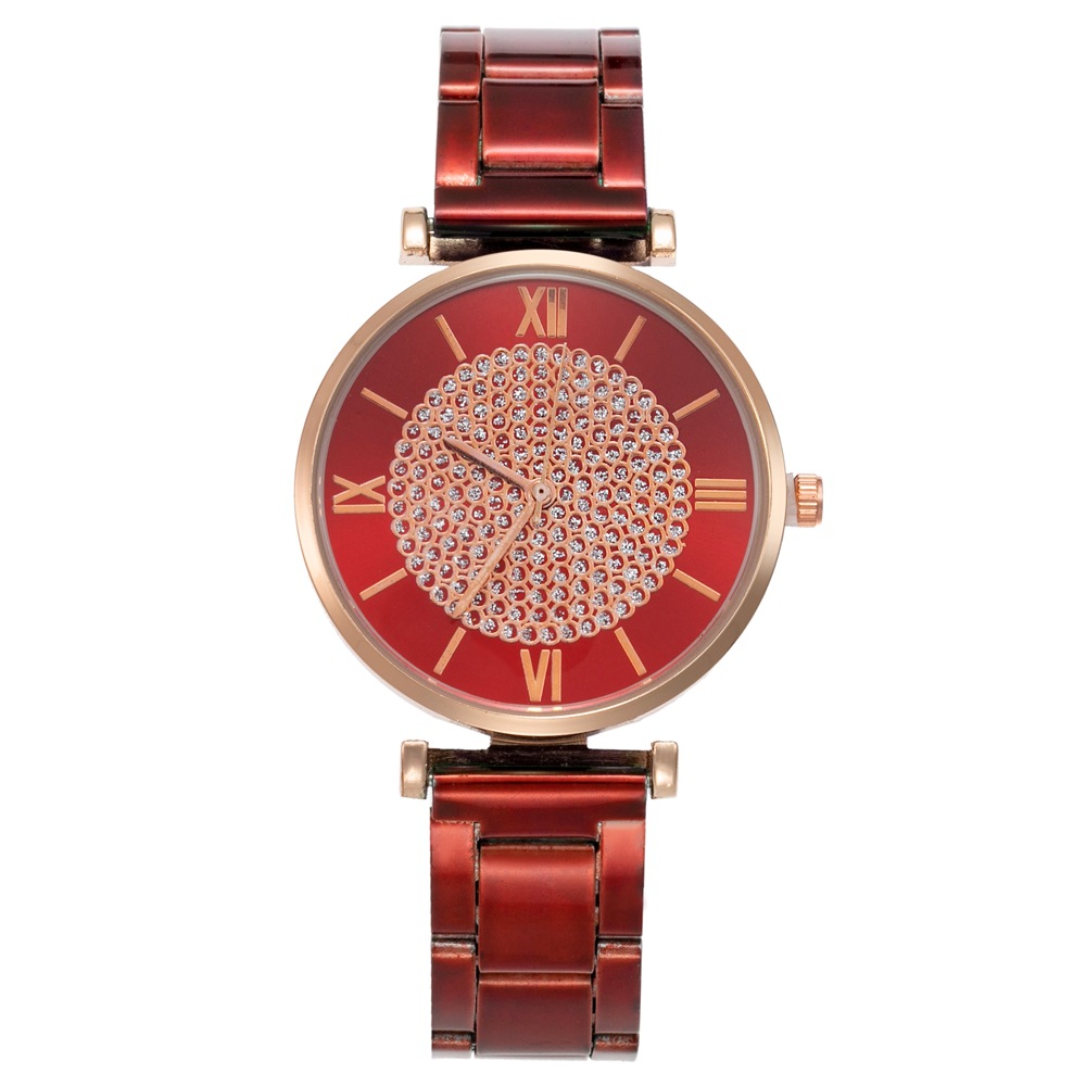 Alloy Steel Band Women's Watch