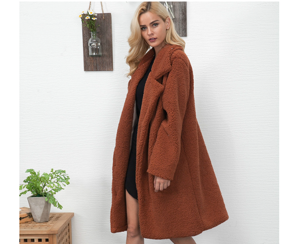 Faux Fur Coat Image 6