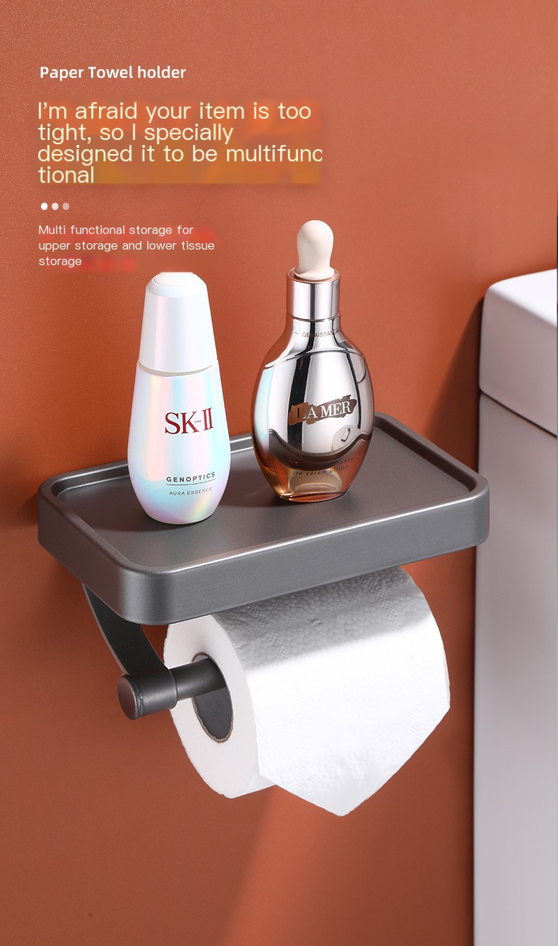 Double Layer Paper Towel Rack Image 3