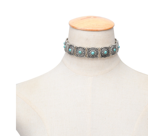 Bohemian Turquoise Necklace 3