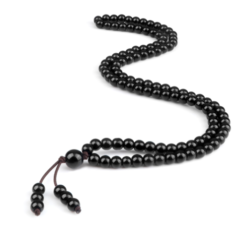 Malachite Beaded Necklace 1