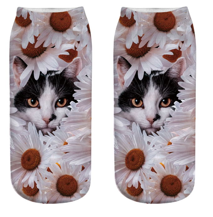 3D Printed Cat Socks Style 2