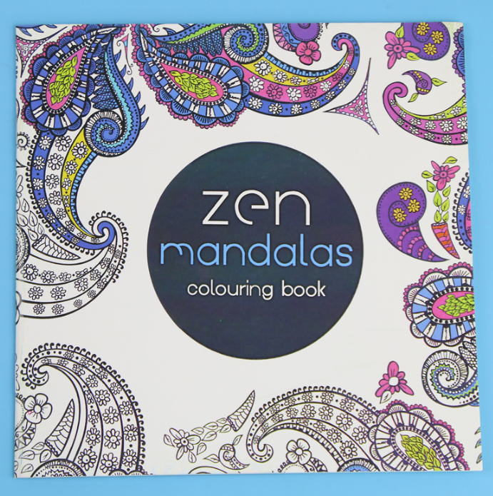 Pages of Hand-Drawn Coloring Book