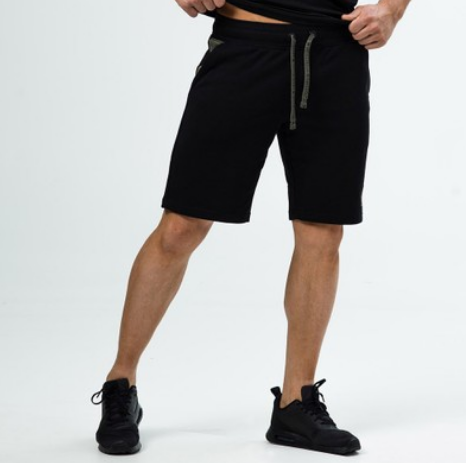 Men's Muscle Fitness Shorts in action