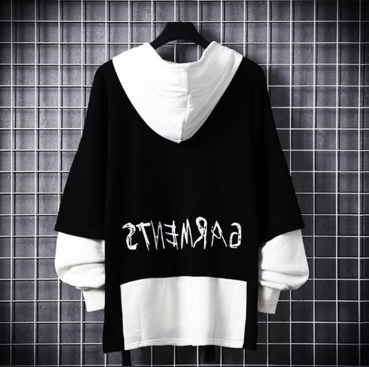 Hip Hop Pullover Hoodie Detail