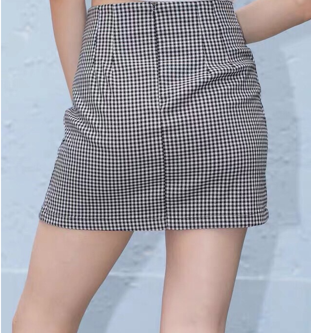 Vintage Houndstooth Skirt 2
