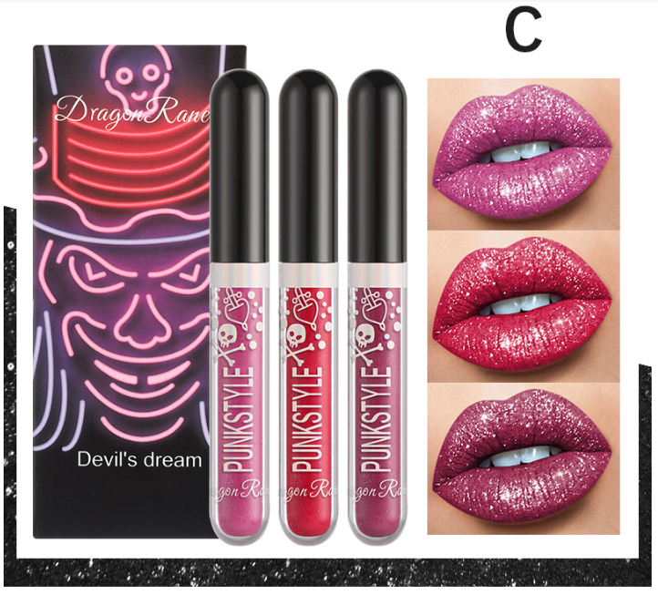 Halloween Diamond Lip Gloss Set 3