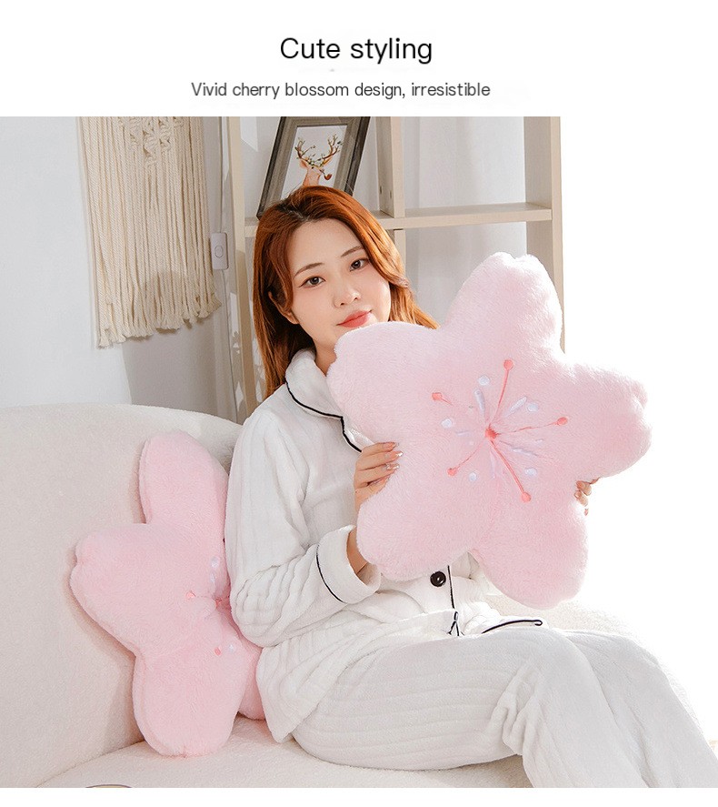 Sakura Cherry Blossom Plushie Pillow Image 2