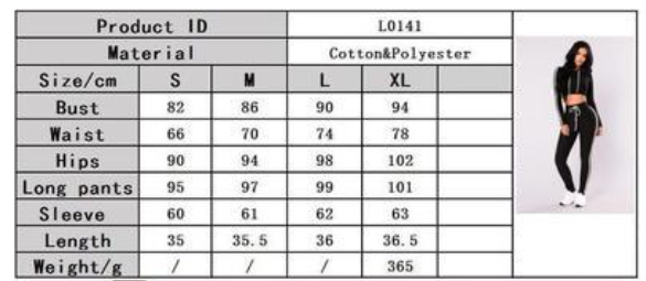 Women's Sports Leisure Pants Set