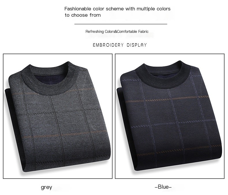 Fleece-lined Sweater Image 3