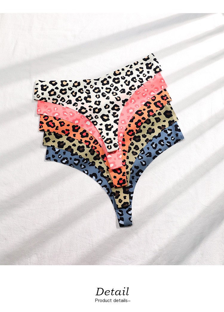 Leopard Print Thong 3
