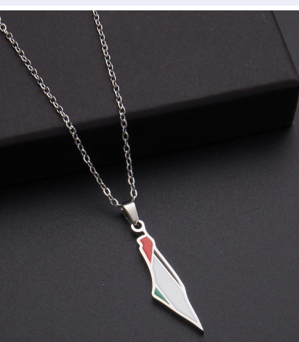 Palestine Chain Necklace Image 5