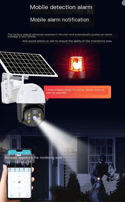 Smart Wireless Solar Surveillance Camera Image 4