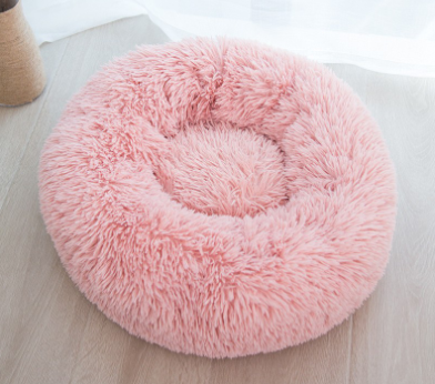 Round Plush Pet Nest Image 2
