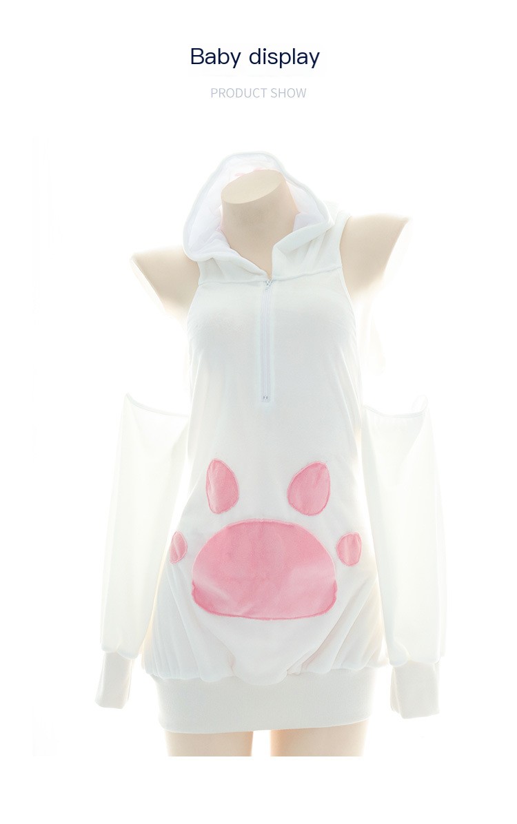 Cute Cat Paw Hoodie 4