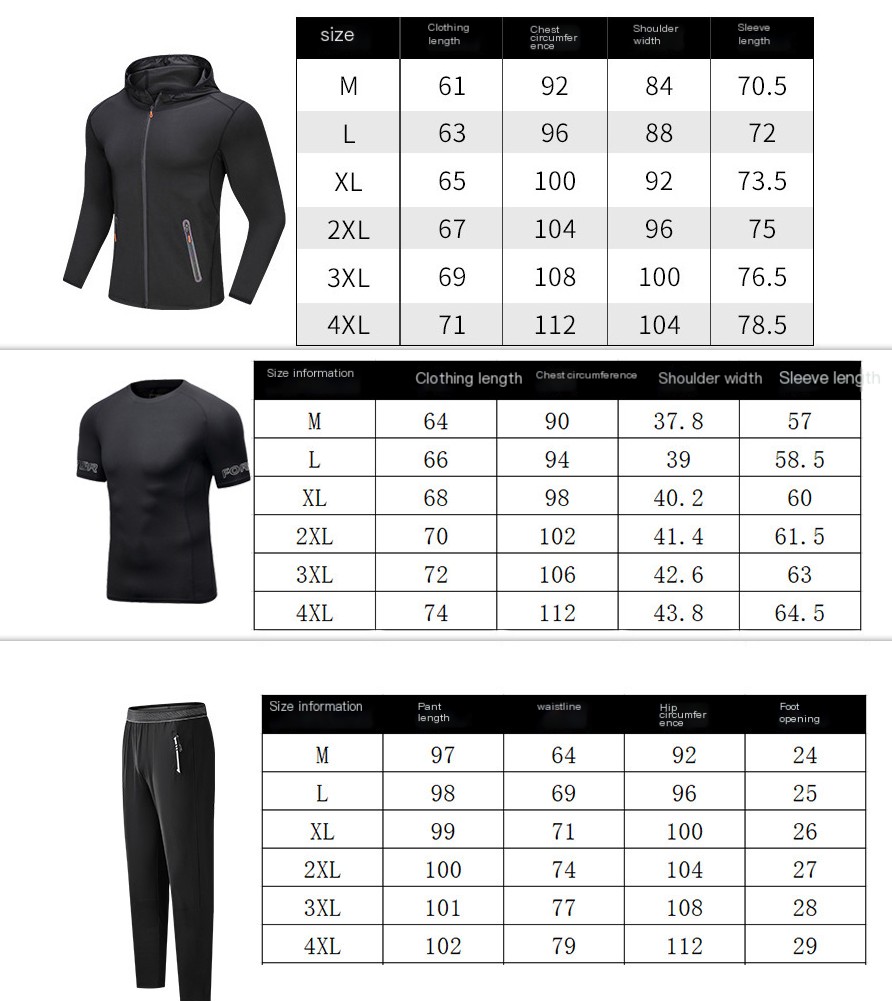 Three-piece running suit image 1