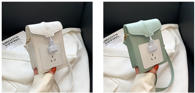 Clashing Shoulder Crossbody Bag