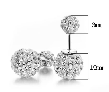 S925 sterling silver earrings