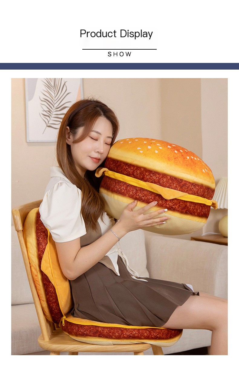 Hamburger Pillow 4