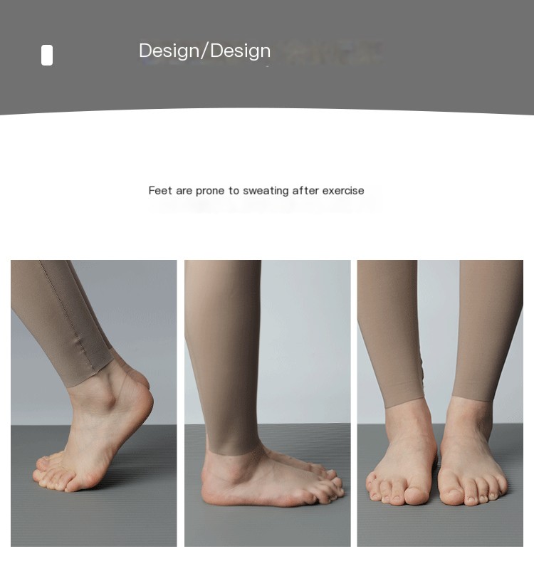 Over-the-knee yoga socks