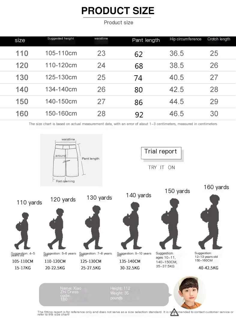 Boys jeans winter trousers