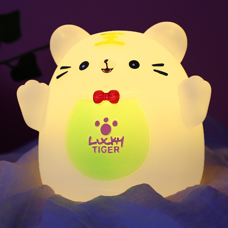 Cute Cartoon Pig Night Light