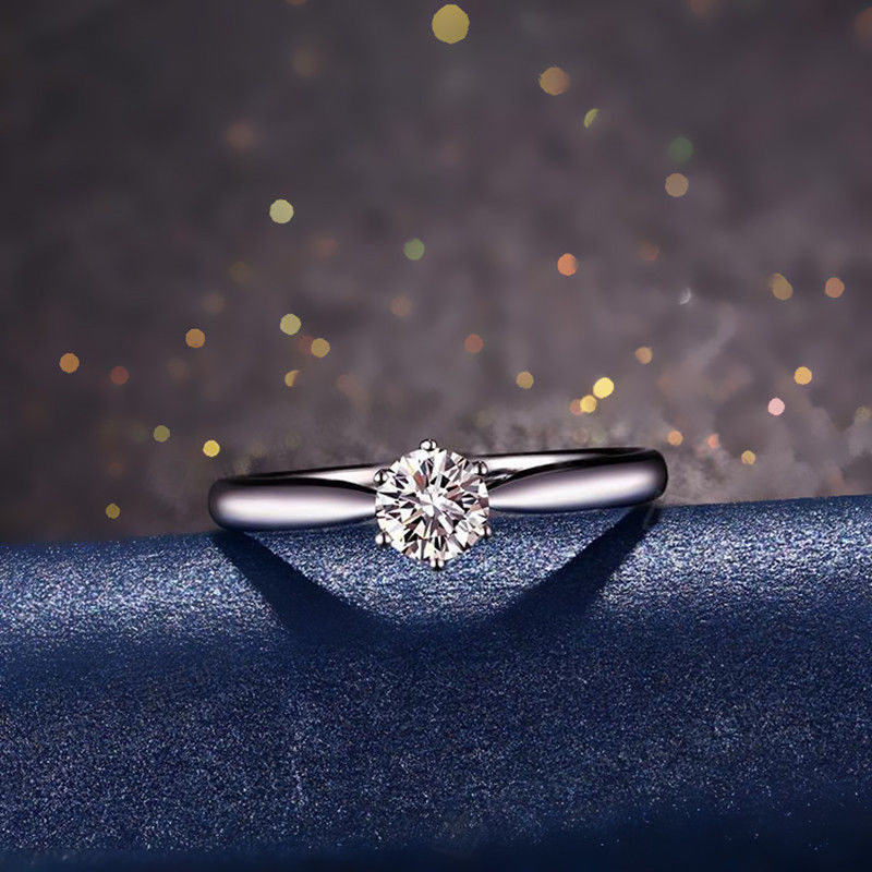 Platinum-Plated Diamond Ring 3