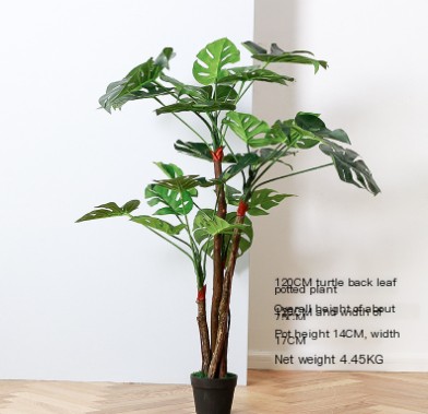 Tropical Monstera Leaves Backdrop Props
