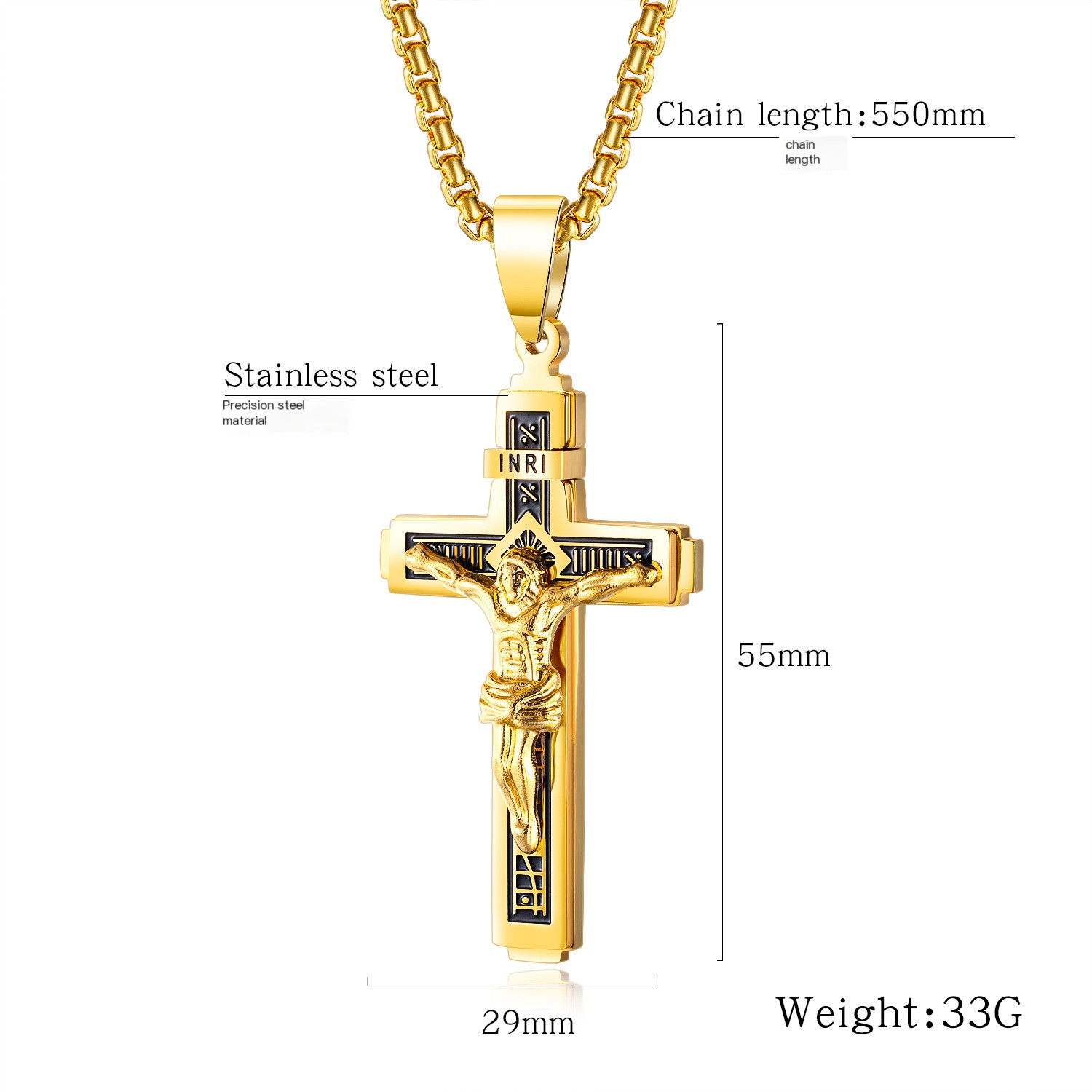 Cross Necklace Image 1