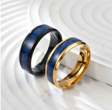 Tungsten Steel Jewelry Ring 2