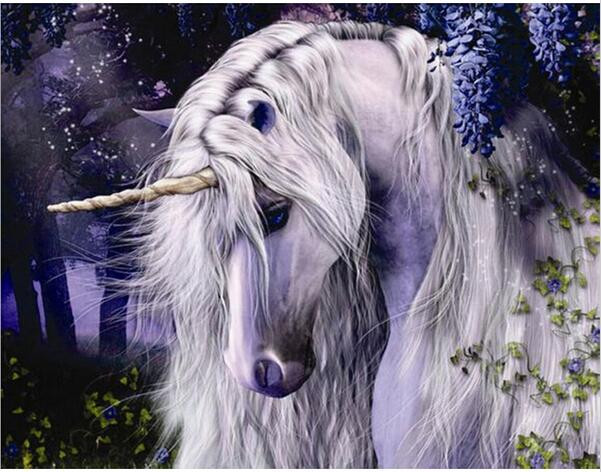 Unicorn Digital Oil Painting