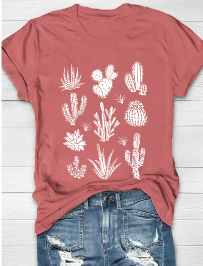WOLFF Vintage Blumen T-Shirt Colors